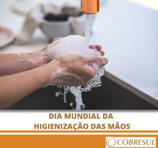 05 de Maio - Dia Mundial da Higienização das Mãos